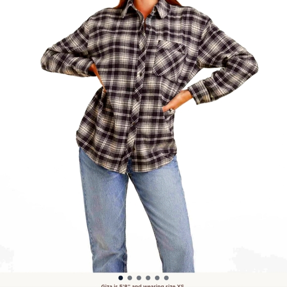 Nuuds Black and White Checkered Shirt - Picture 1 of 3